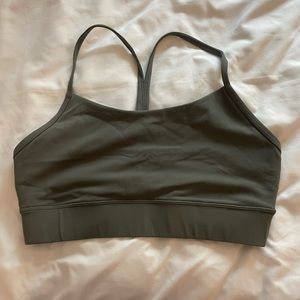 Y back longline sports bra